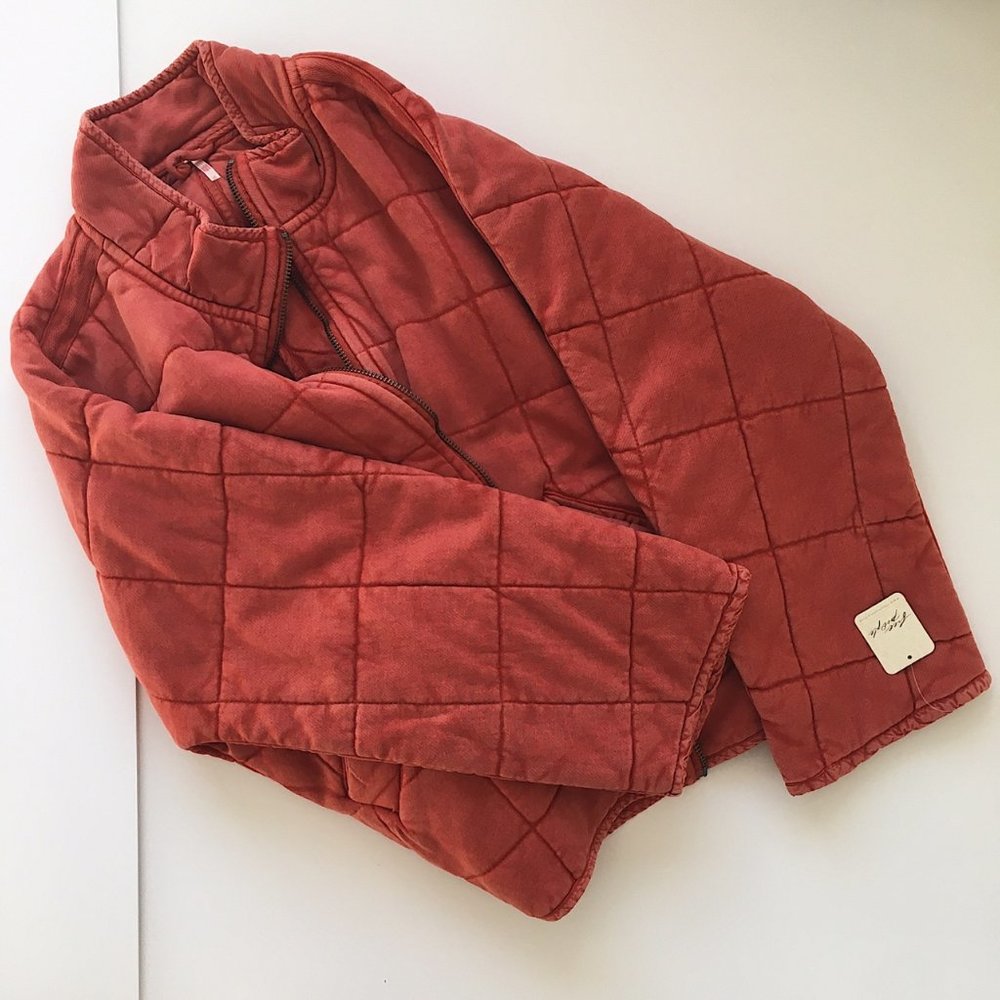 We the Free Dolman Sleeve Quilted Jacket - Myrrh - Picture 11 of 16